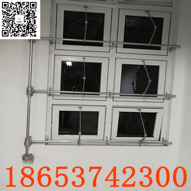 供应上悬窗手摇开窗器 日常通风口 曲臂手动开窗机