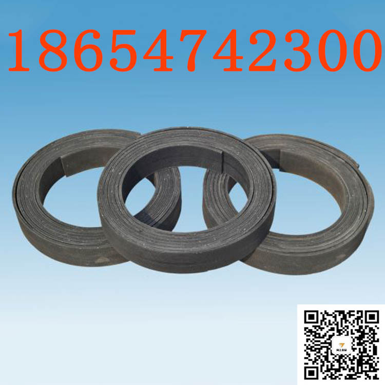 打桩机制动带 石棉铜丝刹车带160*8工业设备摩擦片厂家