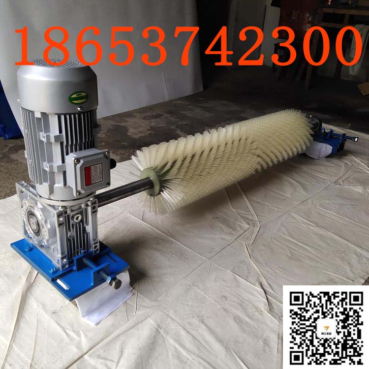 济宁向上金品毛刷清扫器 煤矿电厂输送机电动清扫器