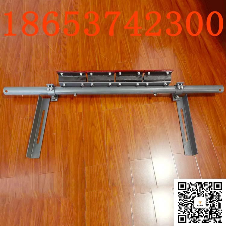 发电厂带式皮带机合金橡胶清扫器 矿用二级P型清扫器