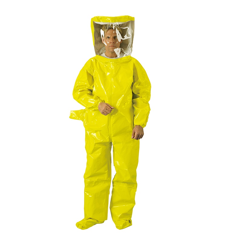 雷克兰CT4SY450耐腐蚀B级防化服可以防放射性颗粒吗