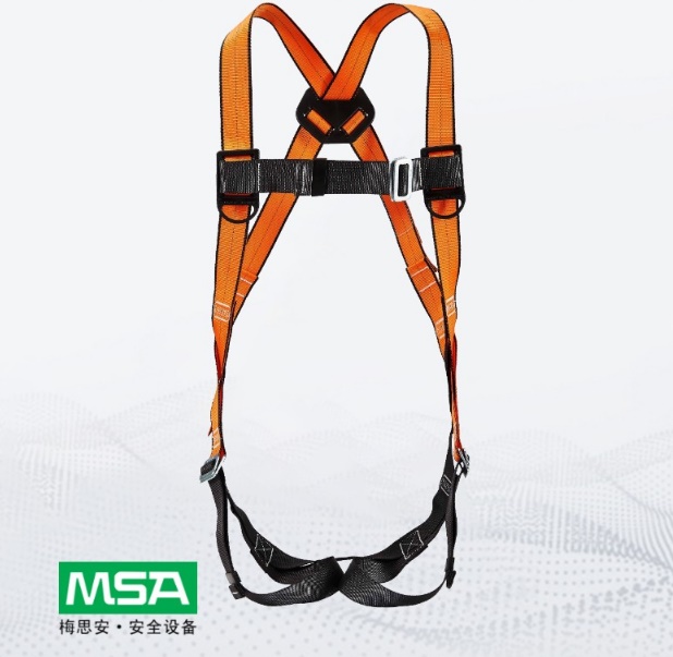梅思安经济型新轻巧星坠落防护全身式安全带10212143