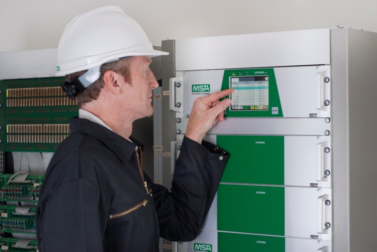 MSA梅思安固定式气体气体探测器锐马气体控制器主机