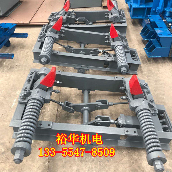 煤矿气动阻车器安装 QZC矿用600轨距气动阻车器