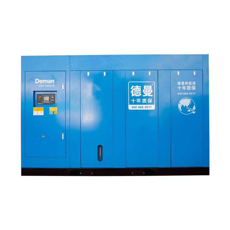 115kw德曼GGV系列风冷螺杆空气压缩机