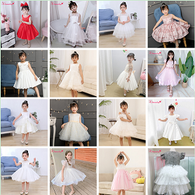 生产加工蓬蓬网纱裙 表演生日会礼服公主裙