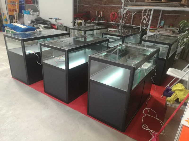 产品展示柜珠宝首饰柜搭建