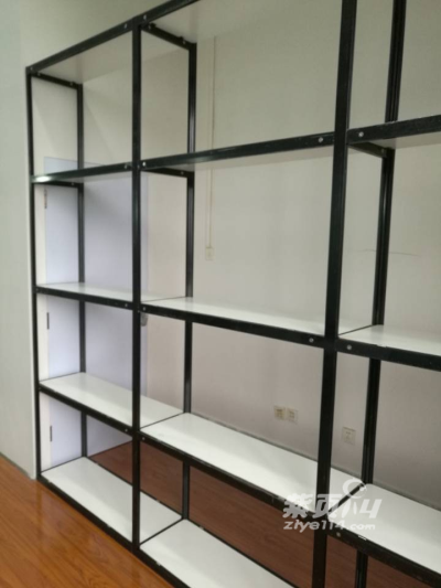 展览馆展示的货架搭建安装