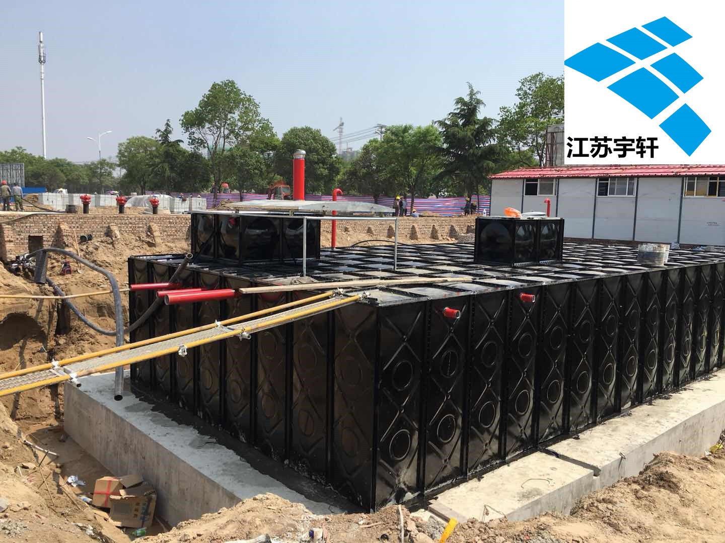 綦江地埋式消防水池