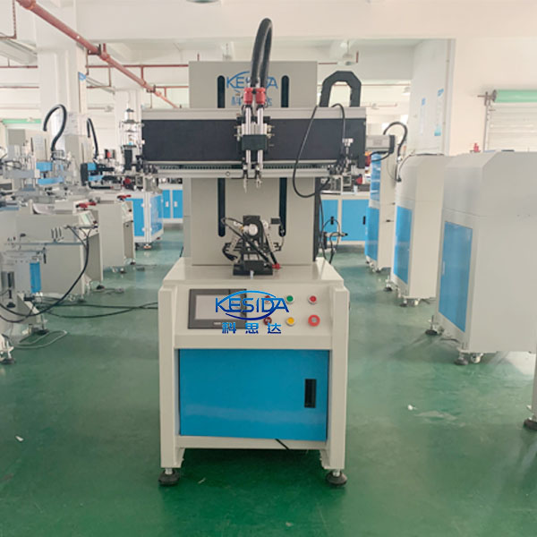 科思达-圆面伺服色标的定位丝印机