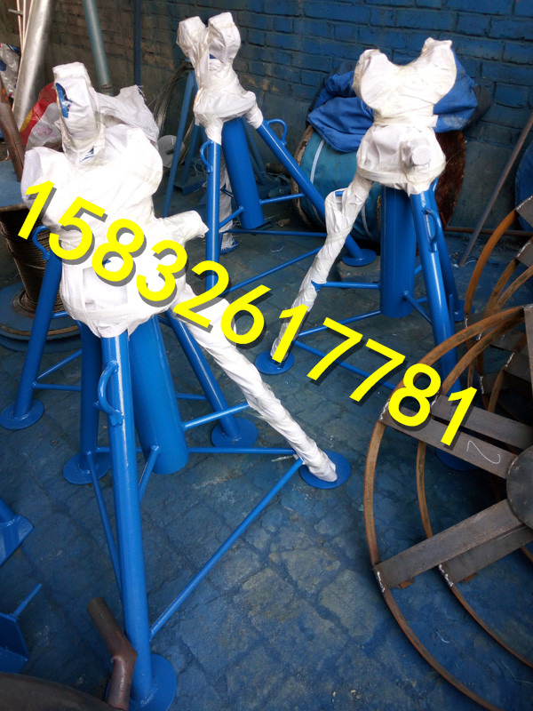 机械式螺旋放线架 最简单实用 小型放线架