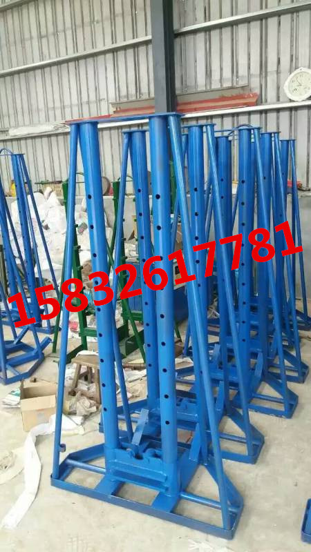 可调式电缆线盘支架 液压电缆放线架10T