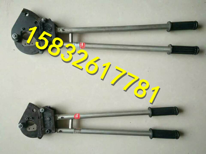 供应棘轮电缆剪刀 齿轮式机械剪 手动机械剪刀