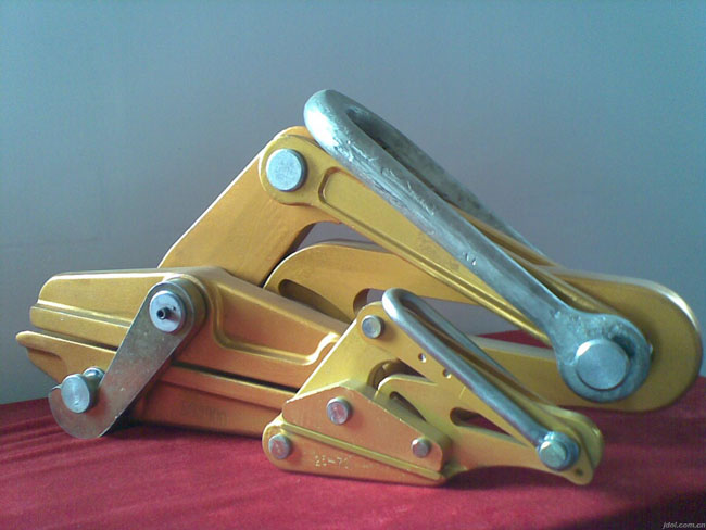 铝合金绝缘导线卡线器/铝镁合金卡头/夹线器/300-400