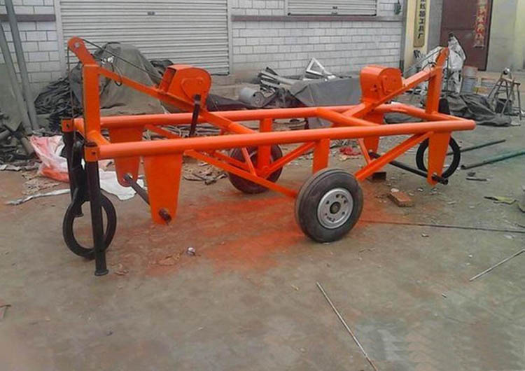 下置式运杆车,电线杆搬运车,线杆转运车,炮车/厂家定做各规格