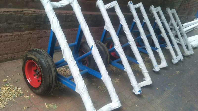 供应运杆车，电线杆运杆车，线杆运杆车