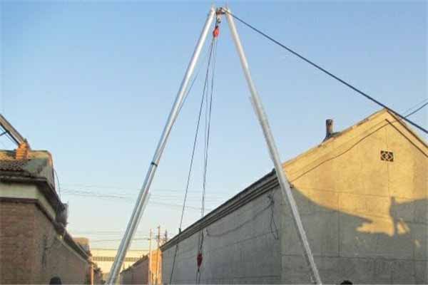 供应人字抱杆，铝合金管式人字抱杆