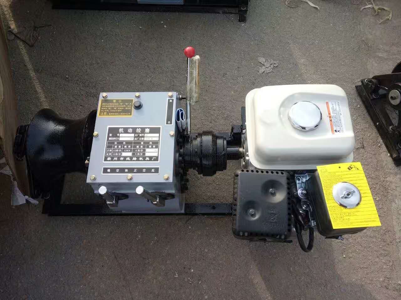 5T汽油绞磨，绞磨牵引机，手抬绞磨，地面放线绞磨机