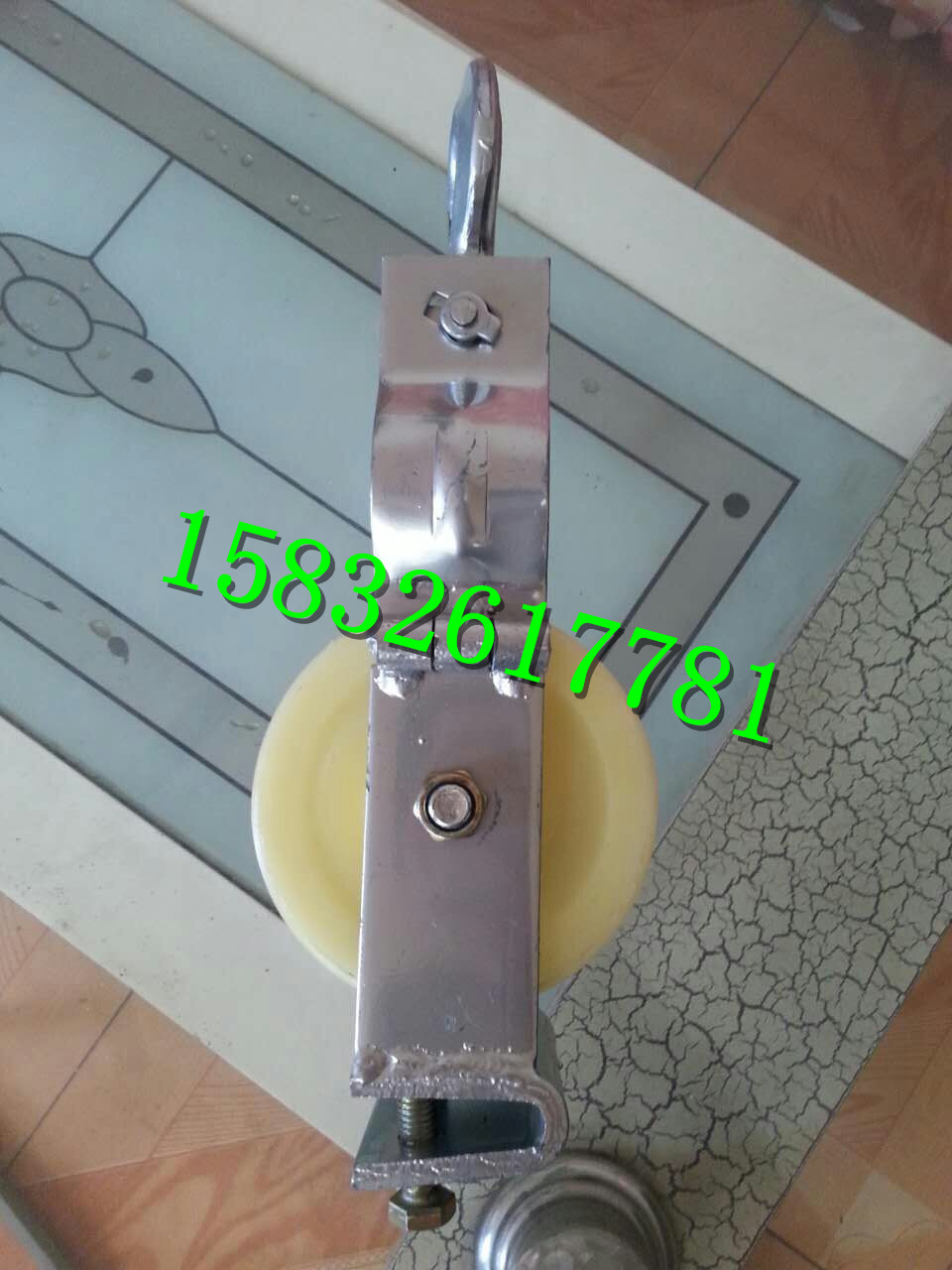 朝天钩式两用滑车,铝轮两用滑车，尼龙轮两用滑车