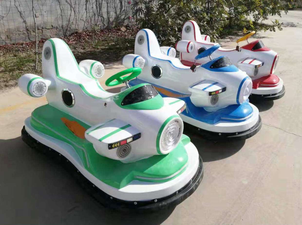 款广场摆摊启航飞机碰碰车亲子双人飞机儿童电动电瓶车玩具