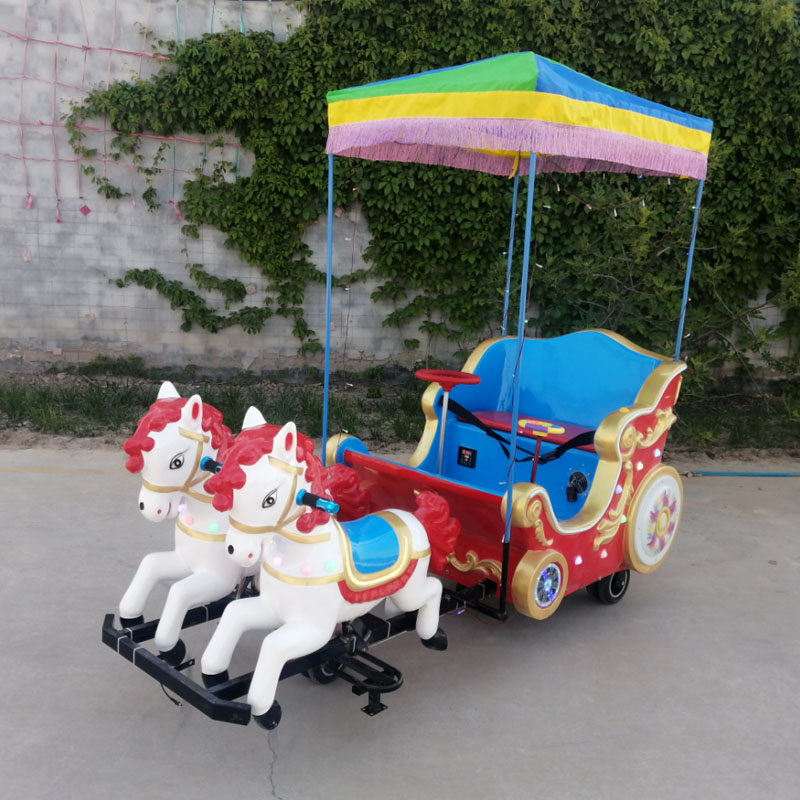 亲子双方向盘款儿童游乐碰碰车