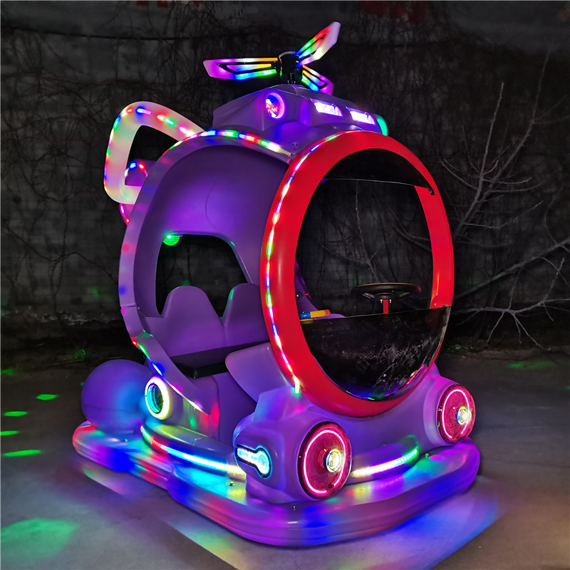 新款广场双人电动游乐车卡通电瓶玩具游乐设备