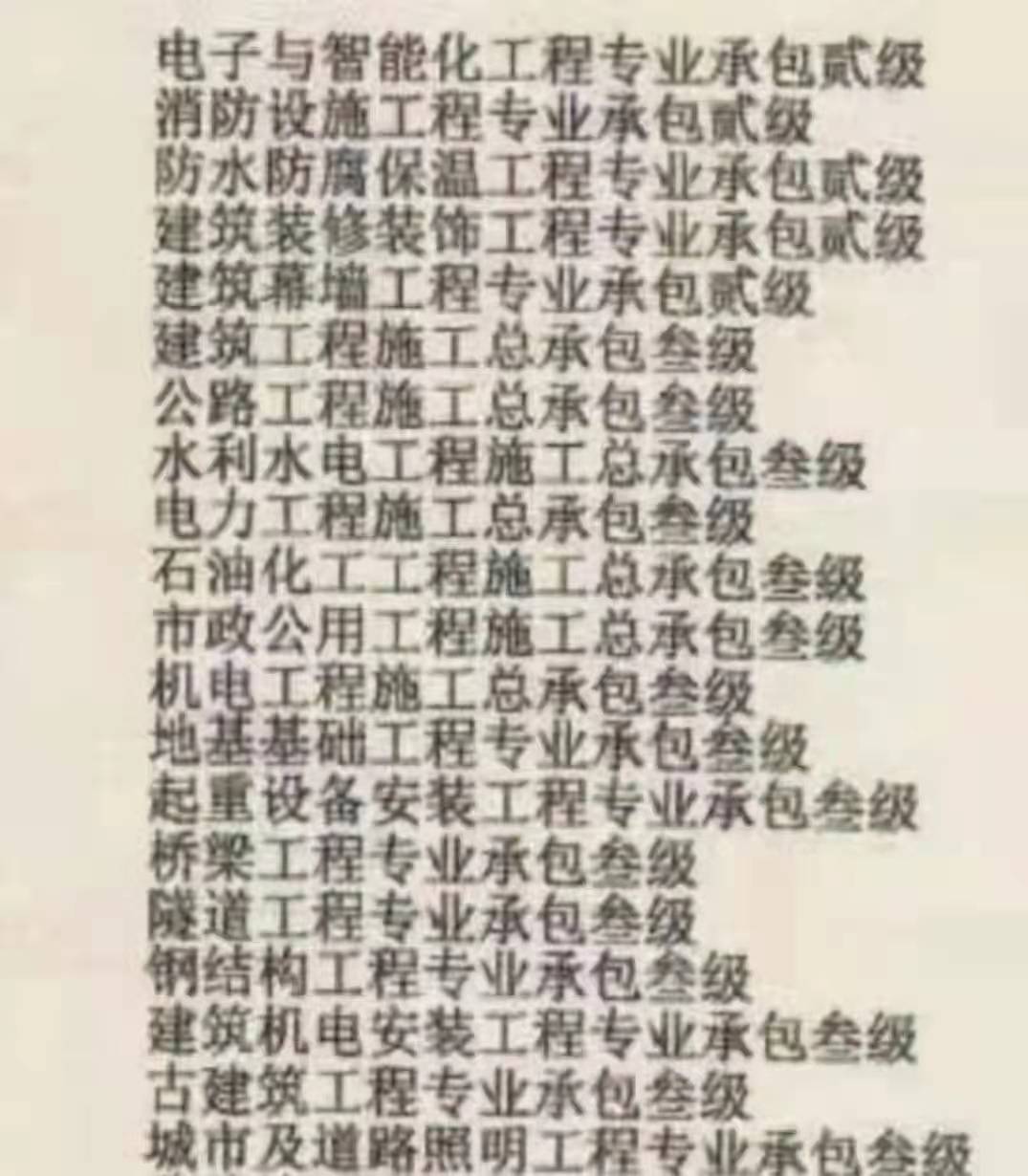 河南航母级资质组合转让：公路水利市政电力消防机电等20项资质点击查看详情