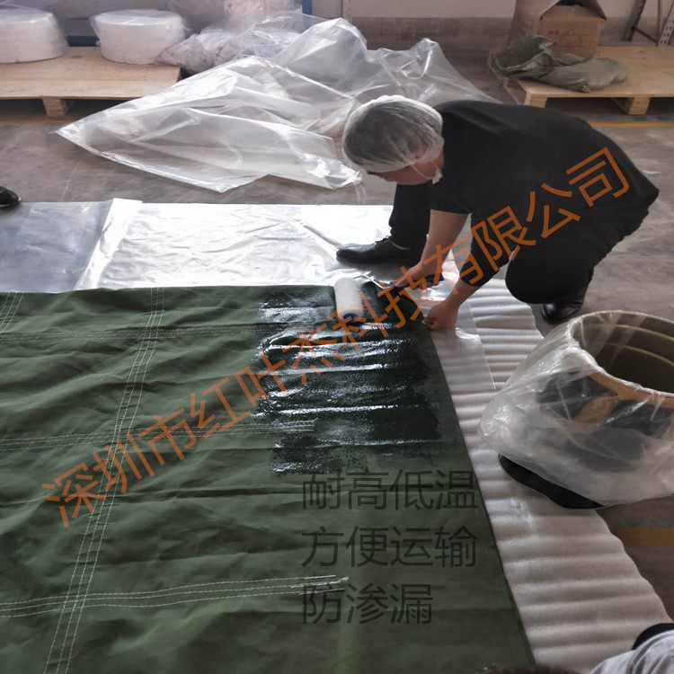 防渗漏帆布吨袋涂布硅胶