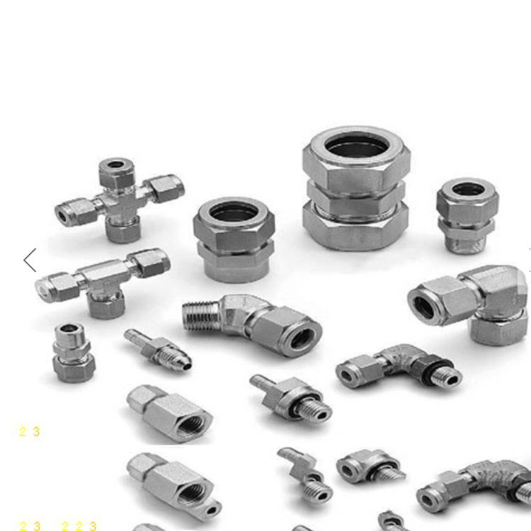 束管接头8个口径 8*3煤矿用束管连接头材质铜镀镍