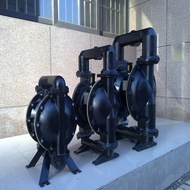 矿用气动隔膜泵寿命久QBY-100耐磨耐腐蚀