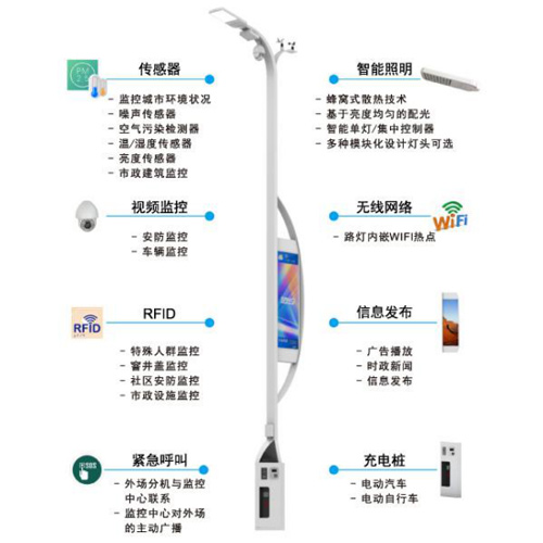 5G设备智慧灯杆厂家