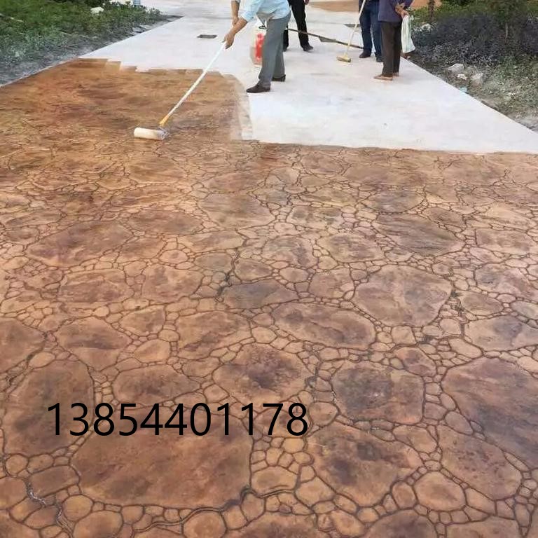 临沂市罗庄区压花地坪系列-压花混凝土包施工