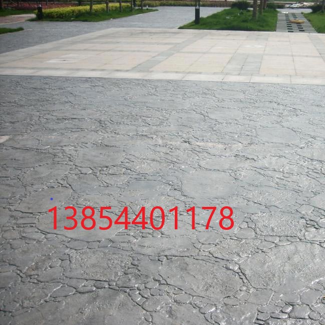 聊城市临清市压花地坪压模地坪透水地坪露骨料地坪等材料厂家