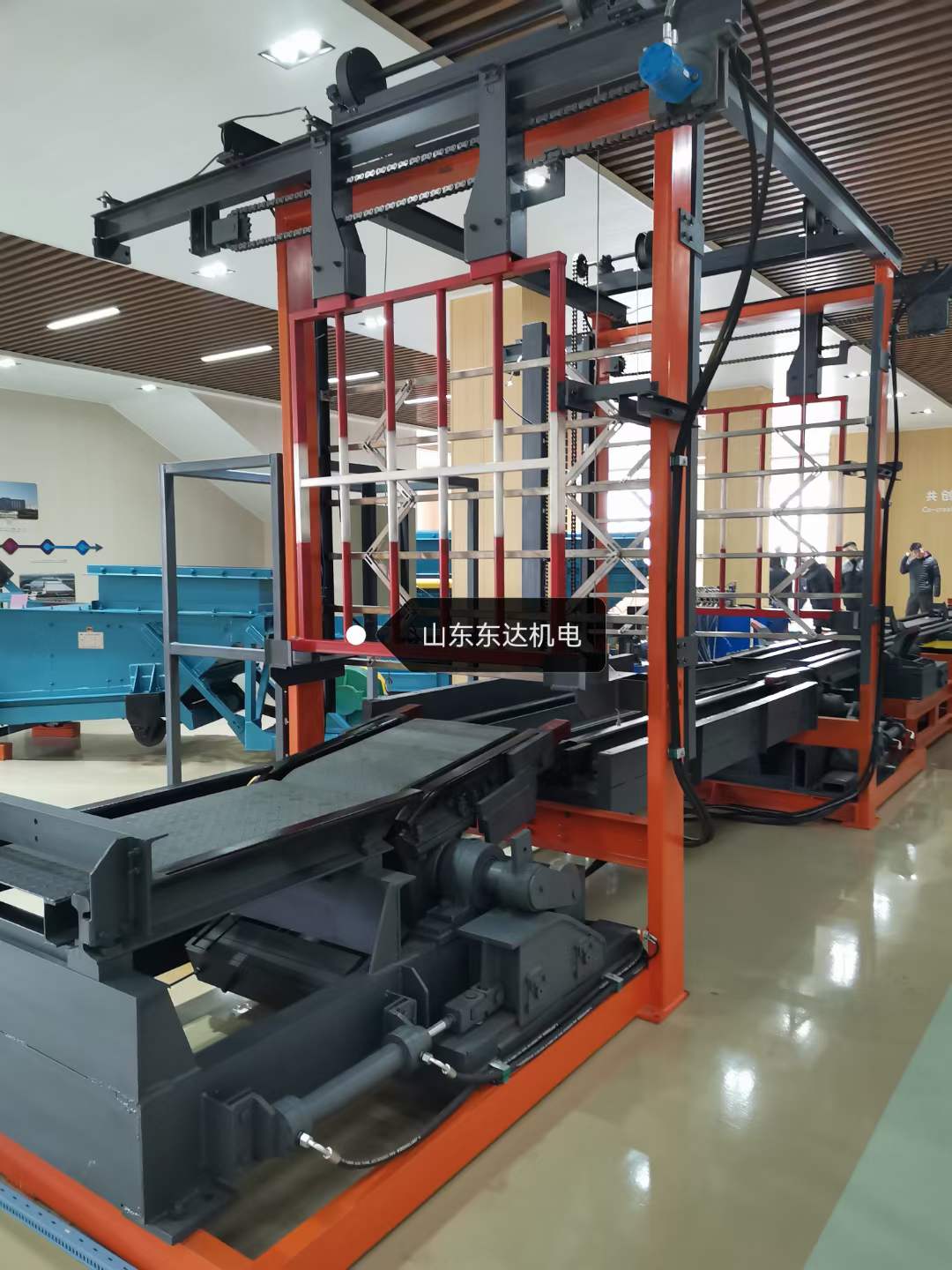 KACXC6液压销齿操车成套设备阻车器、安全门