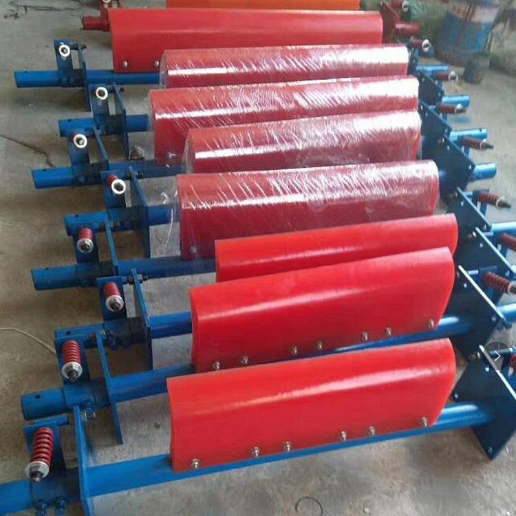 电动滚刷清扫器 尼龙毛刷清扫器 皮带机电动清扫器