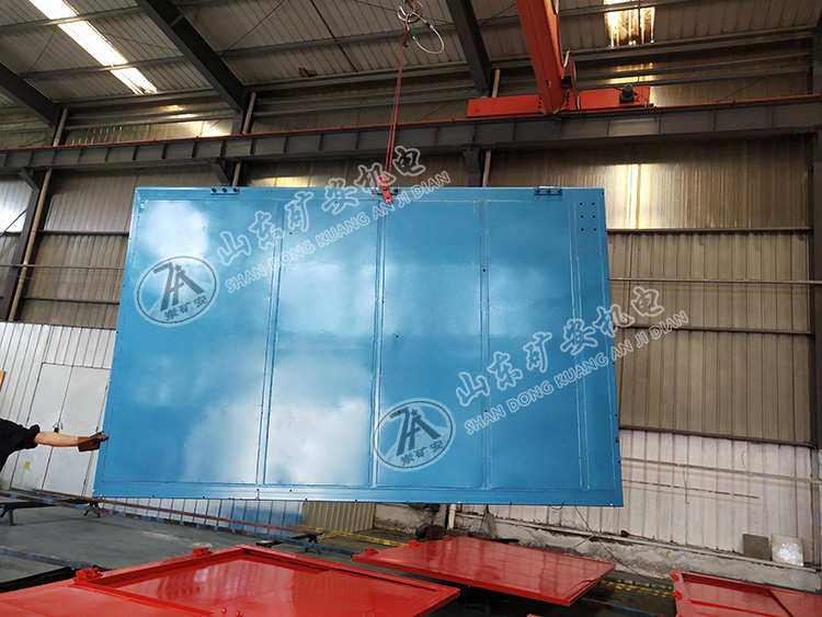 SWM型手动无压风门双向隔风防腐、防潮、防燃