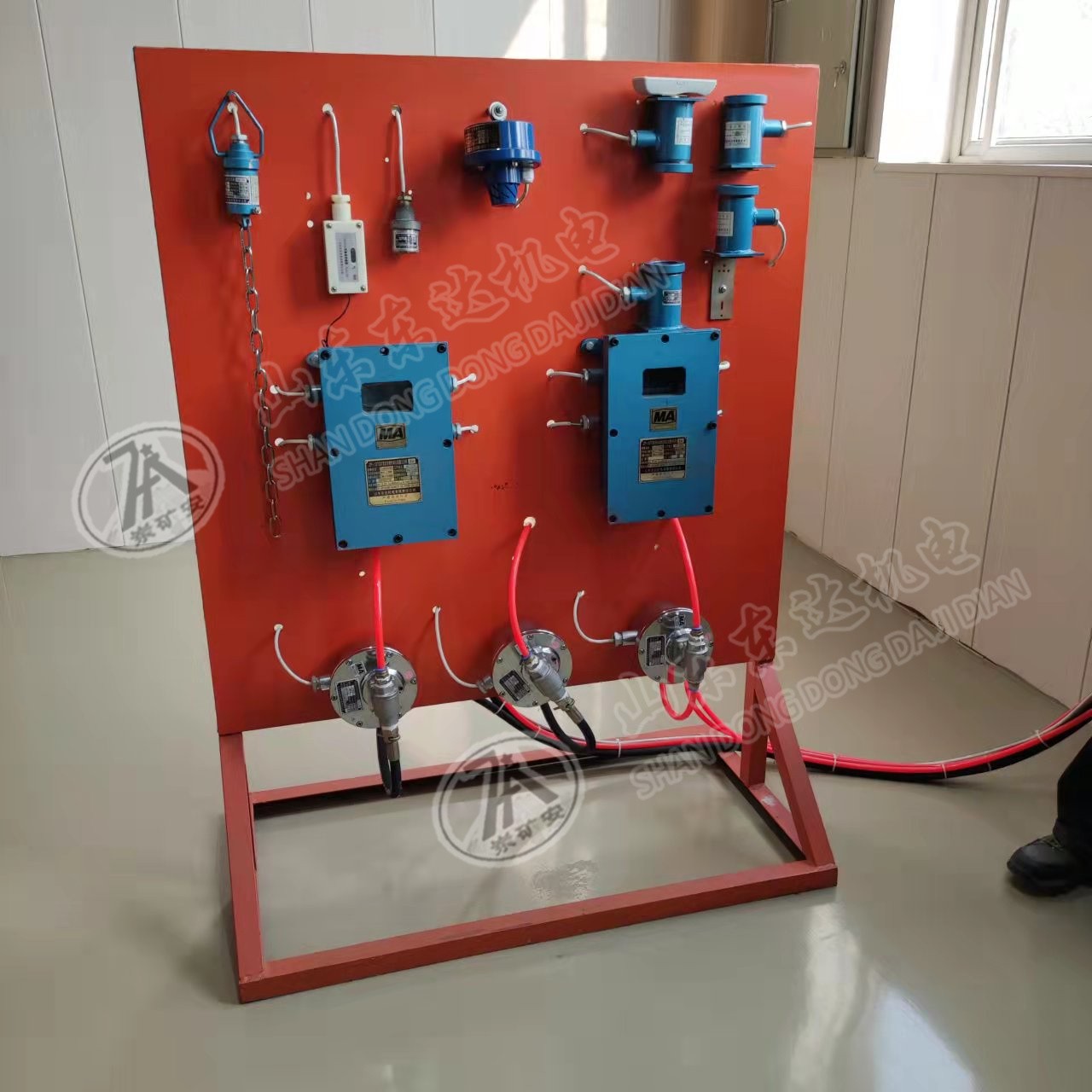 ZP127矿用自动控制水幕 ZPC机械式放炮喷雾装置