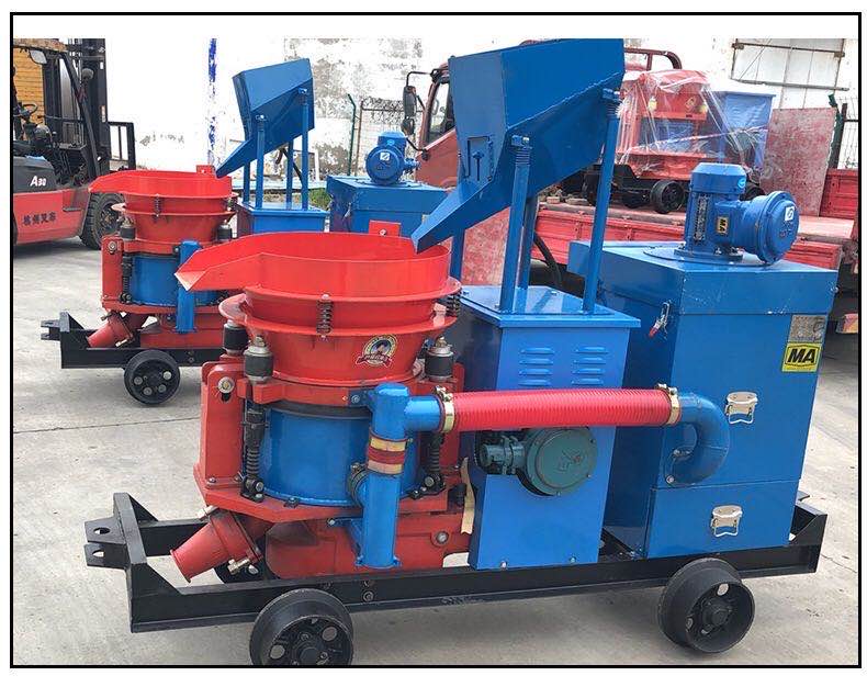 PS5I转子式混凝土喷射机环保无粉尘 回弹率低