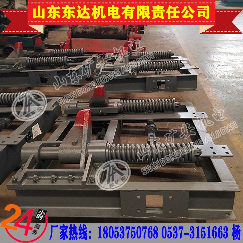 QZC6煤矿双向阻车器 抱轨式气动阻车器定位停车