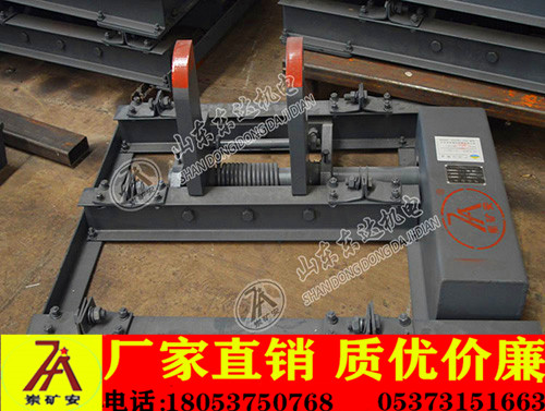 QWZC6矿用气动卧闸 600轨距用羊角阻车器