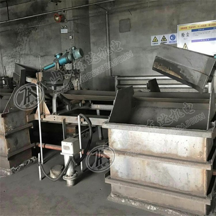 犁式卸料器可以就地控制、远距离集中程控控制