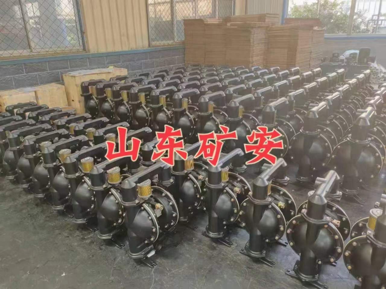 排水口径3寸气动隔膜泵,BQG320/0.3矿用气动隔膜泵