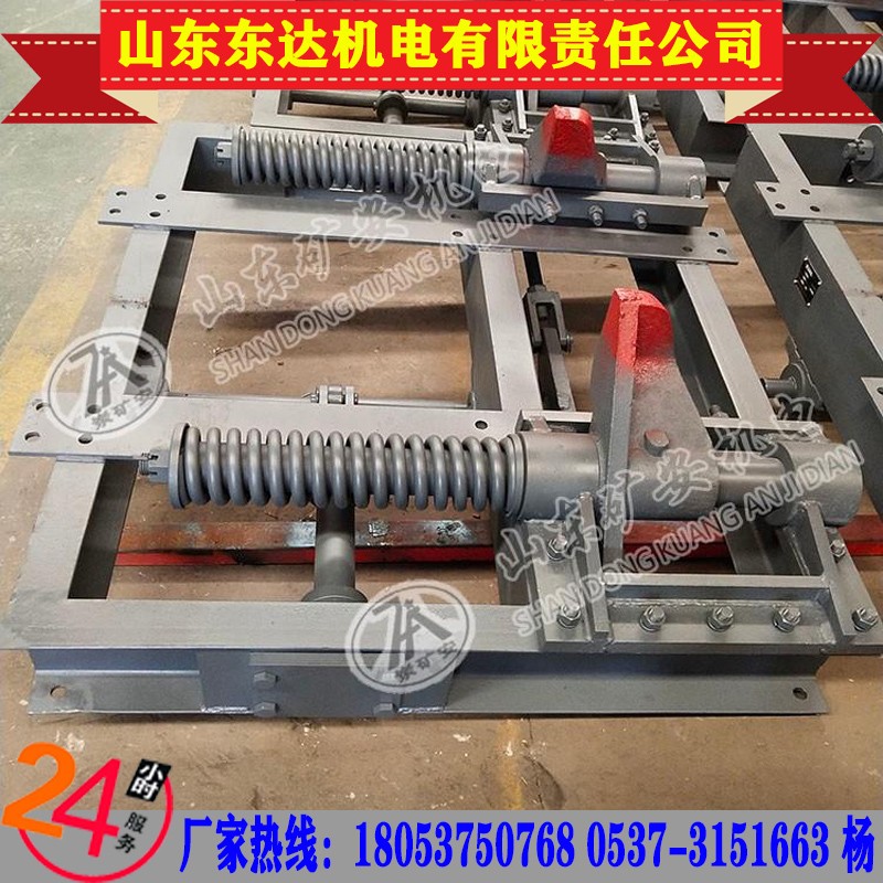 QZC6气动阻车器 抱轨式气动阻车器防止矿车自溜