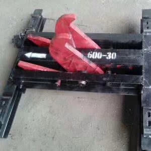 600mm勾轴式阻车器 机械式防护设备 双钩式捕车器