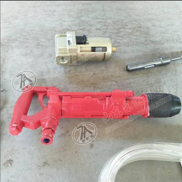 建筑施工钻孔打孔机 多功能便携式气动冲击钻 手持式风动电锤