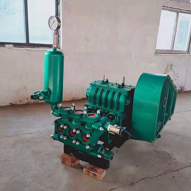 250型高压水泥注浆机 卧式三缸往复式注浆泵
