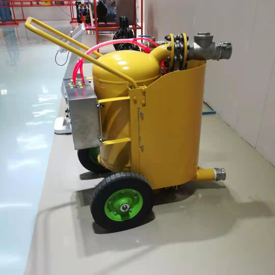 矿用QYF20-20气动清淤排污泵 井下防爆泥沙泵