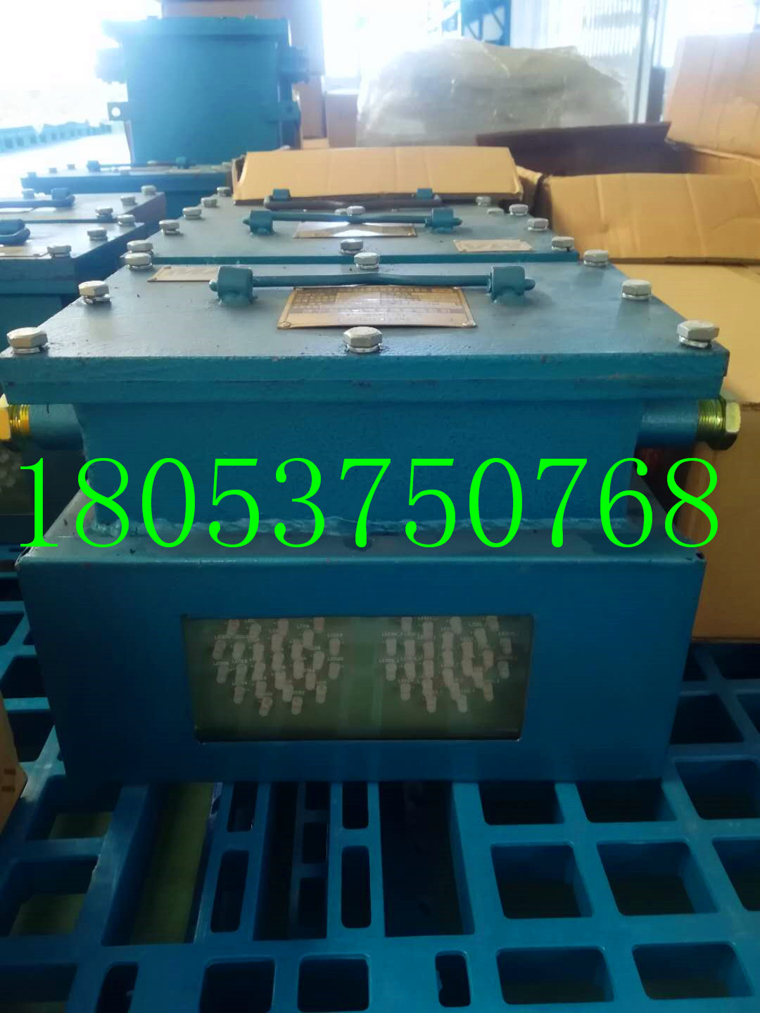 煤矿井弯道报警设备 报警箱装置 KXB12本安型声光报警箱