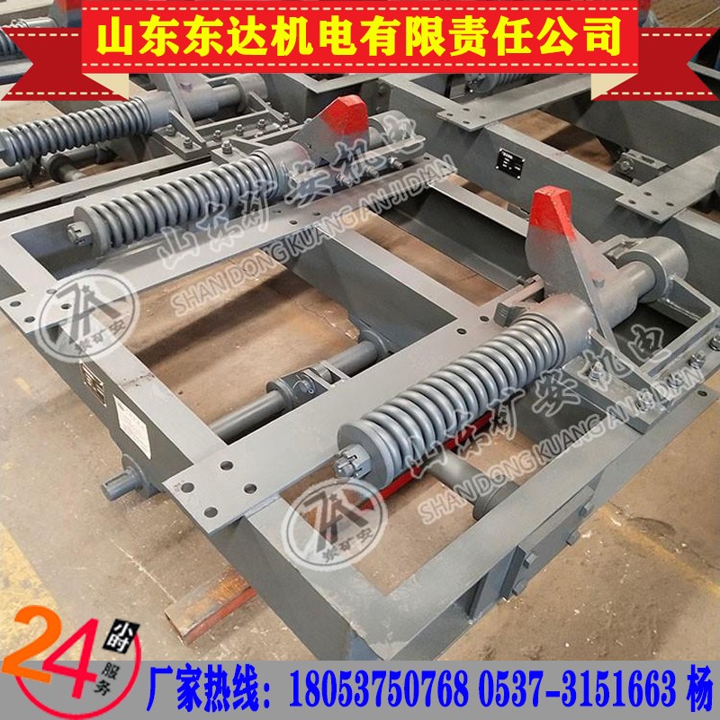 QZCS6阻轮式阻车器 抱轨式阻车器 防矿车自溜阻车器