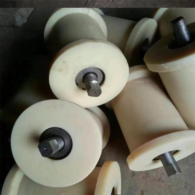 聚氨酯地滚轮 矿用尼龙地滚 煤矿皮带机用地滚轮